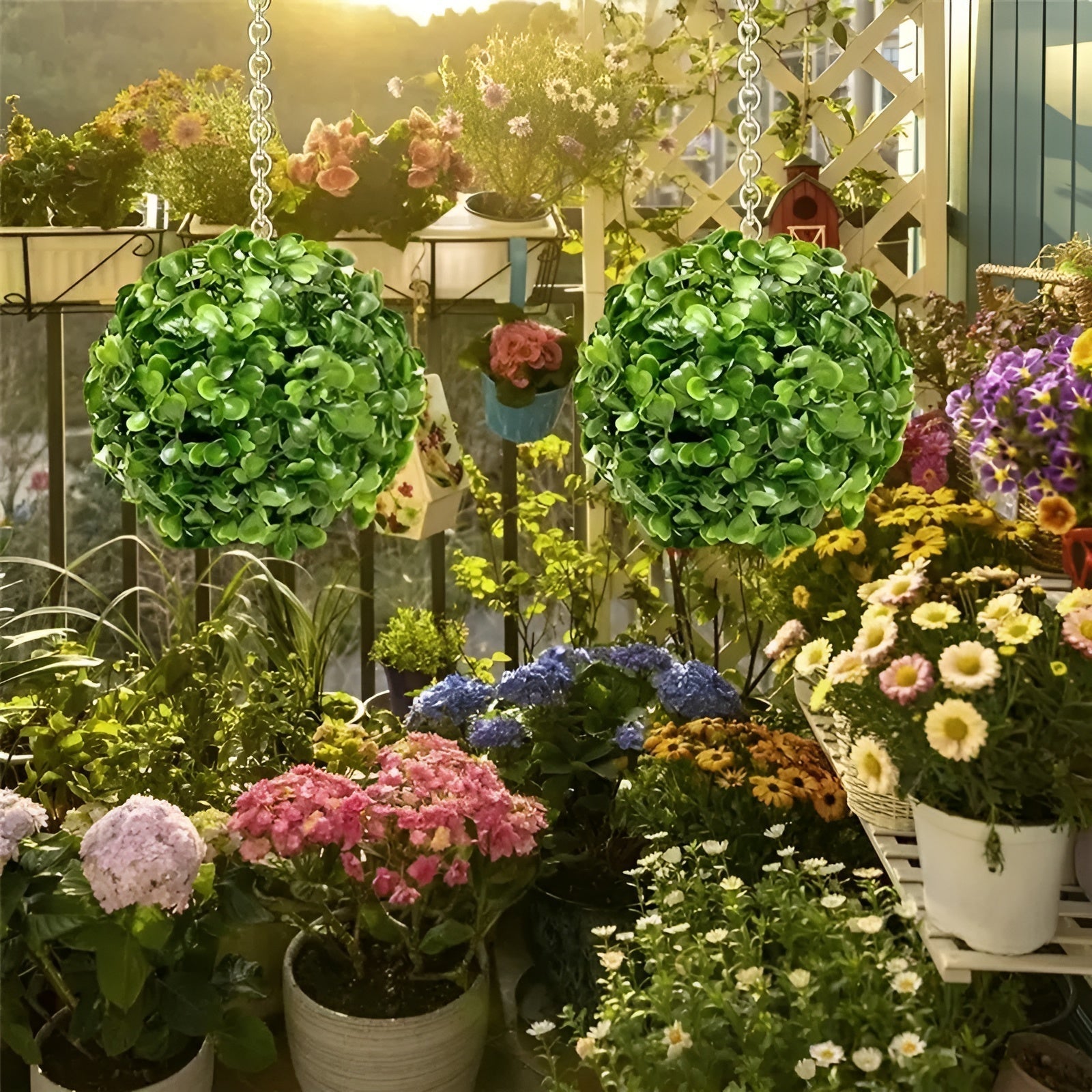 BallPlant kunsttopiary – 1+1 gratis