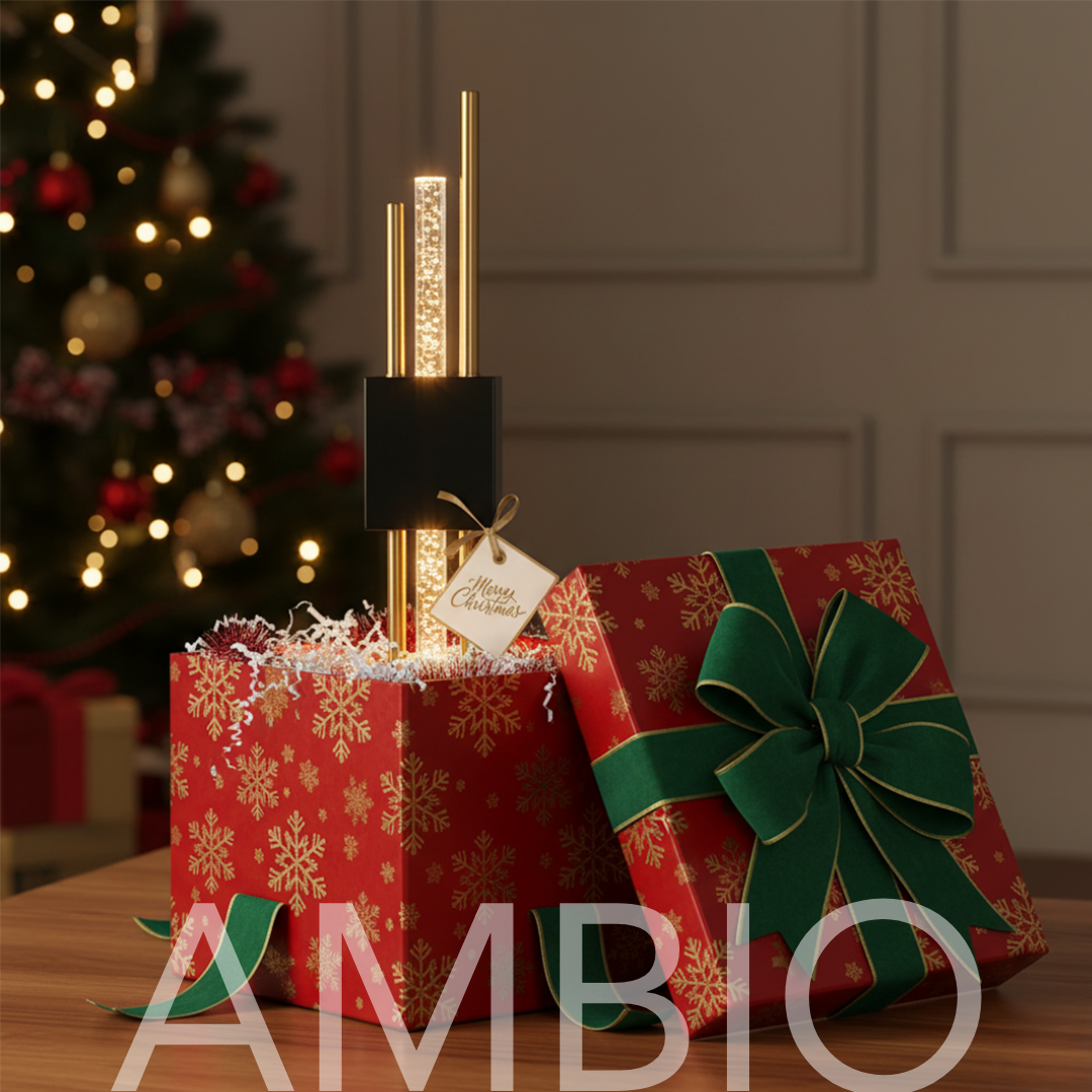 Ambio Wireless Sconce • Black / Silver - Mistiva