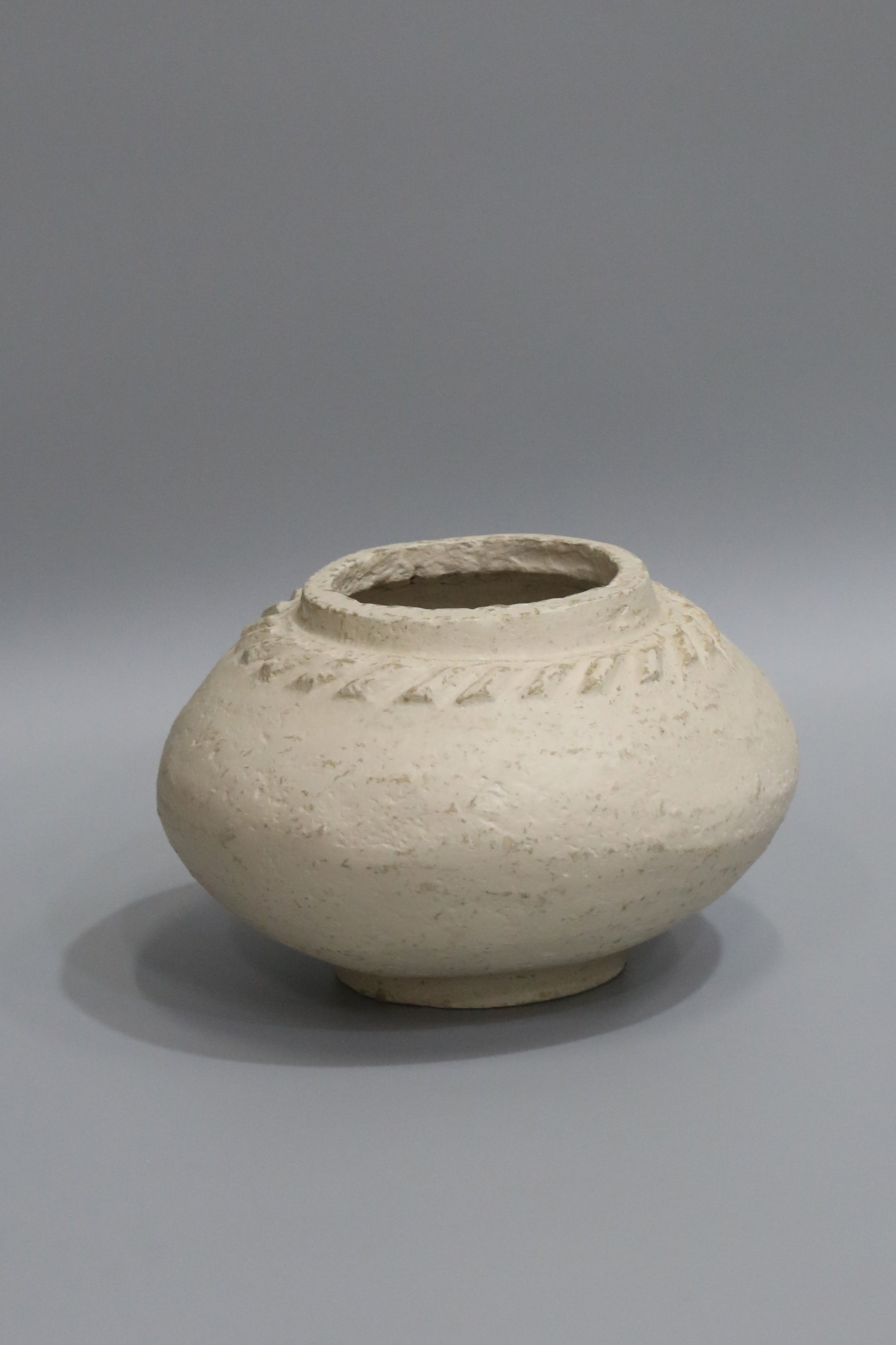 CHAKRA PAPER MACHE POT - decorative vase - ALTROVE