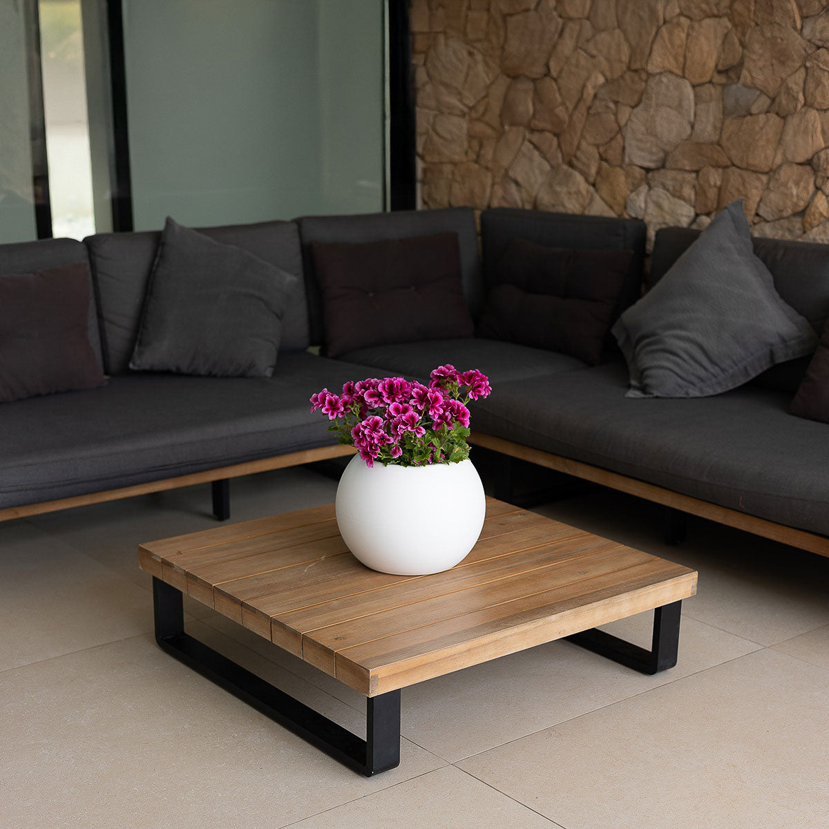 Ronde plantenpot Dalia