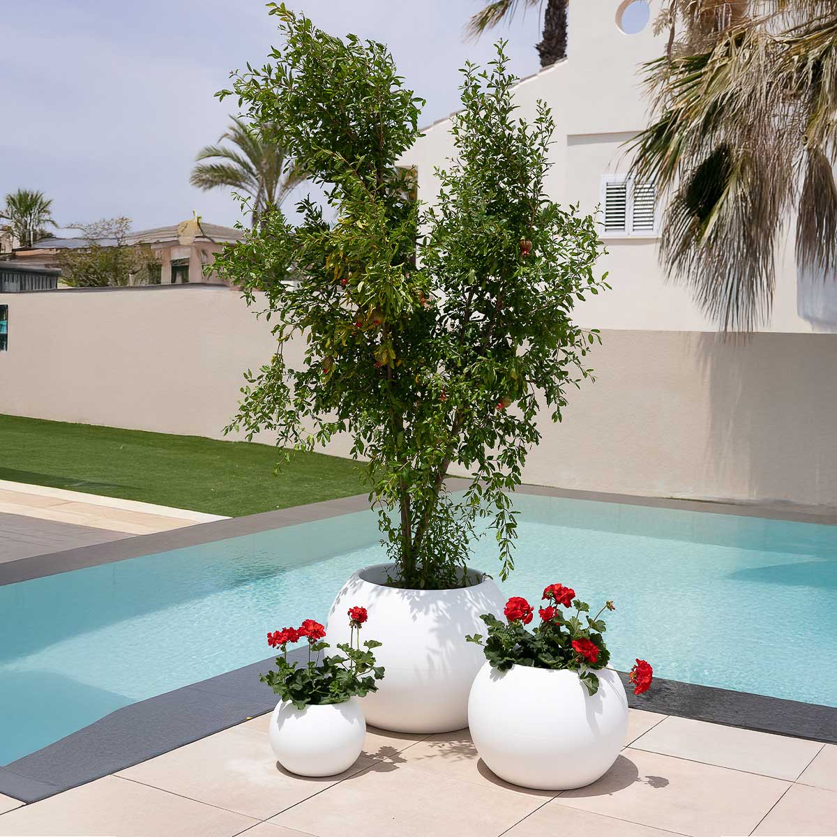 Ronde plantenpot Dalia