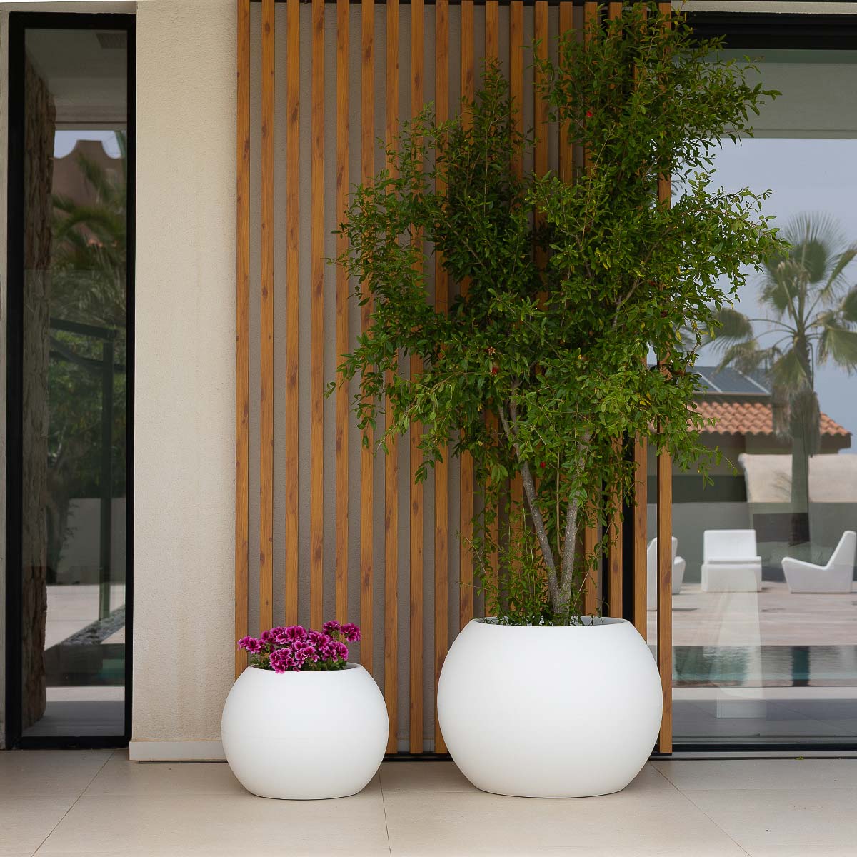 Ronde plantenpot Dalia
