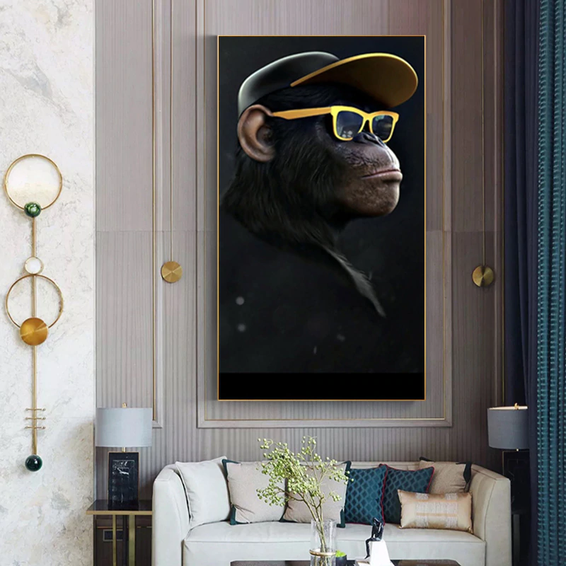 Toile - 3 Monkeys
