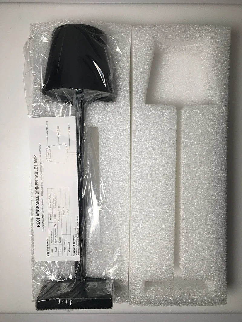  Nordiclight™ - Draadloze Oplaadbare Tafellamp-5