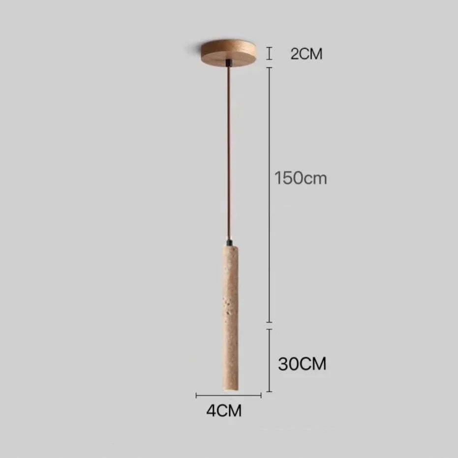 Travertijn hanglamp – 6 modellen