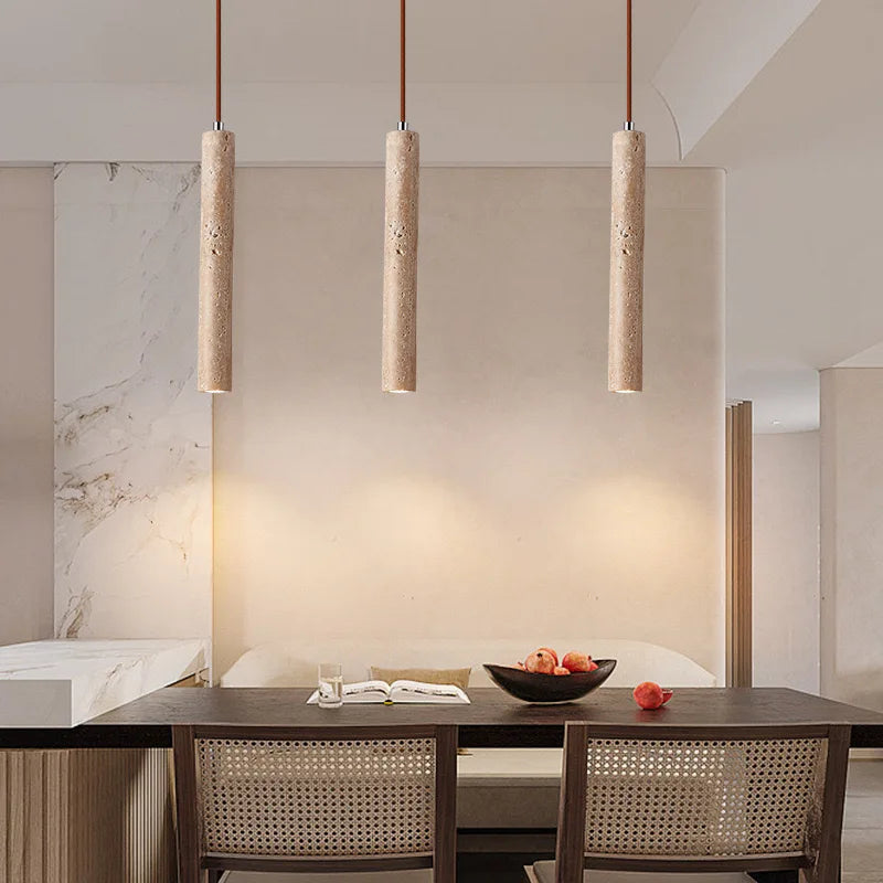 Travertijn hanglamp – 6 modellen