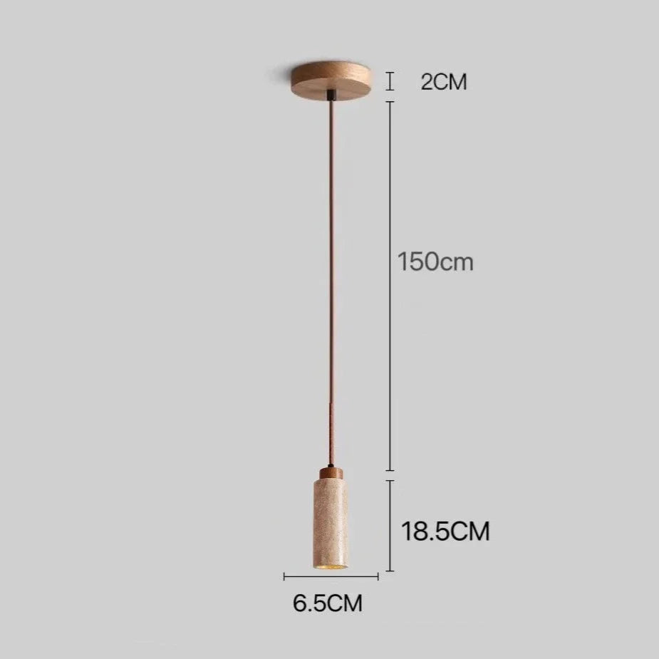Travertijn hanglamp – 6 modellen