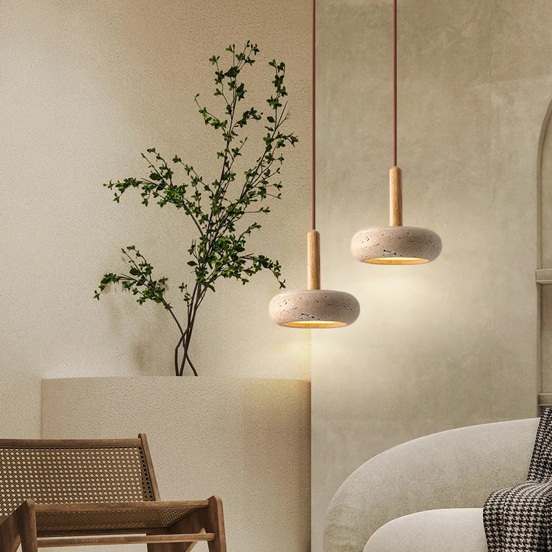 Travertijn hanglamp – 6 modellen