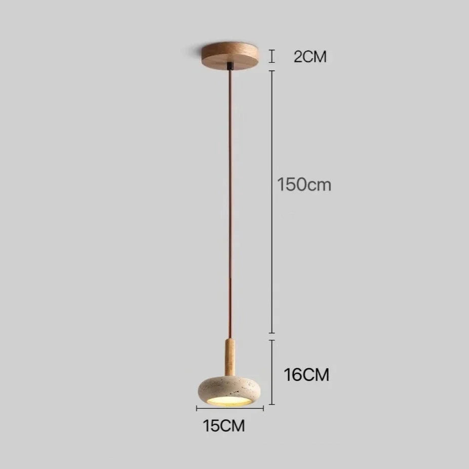 Travertijn hanglamp – 6 modellen