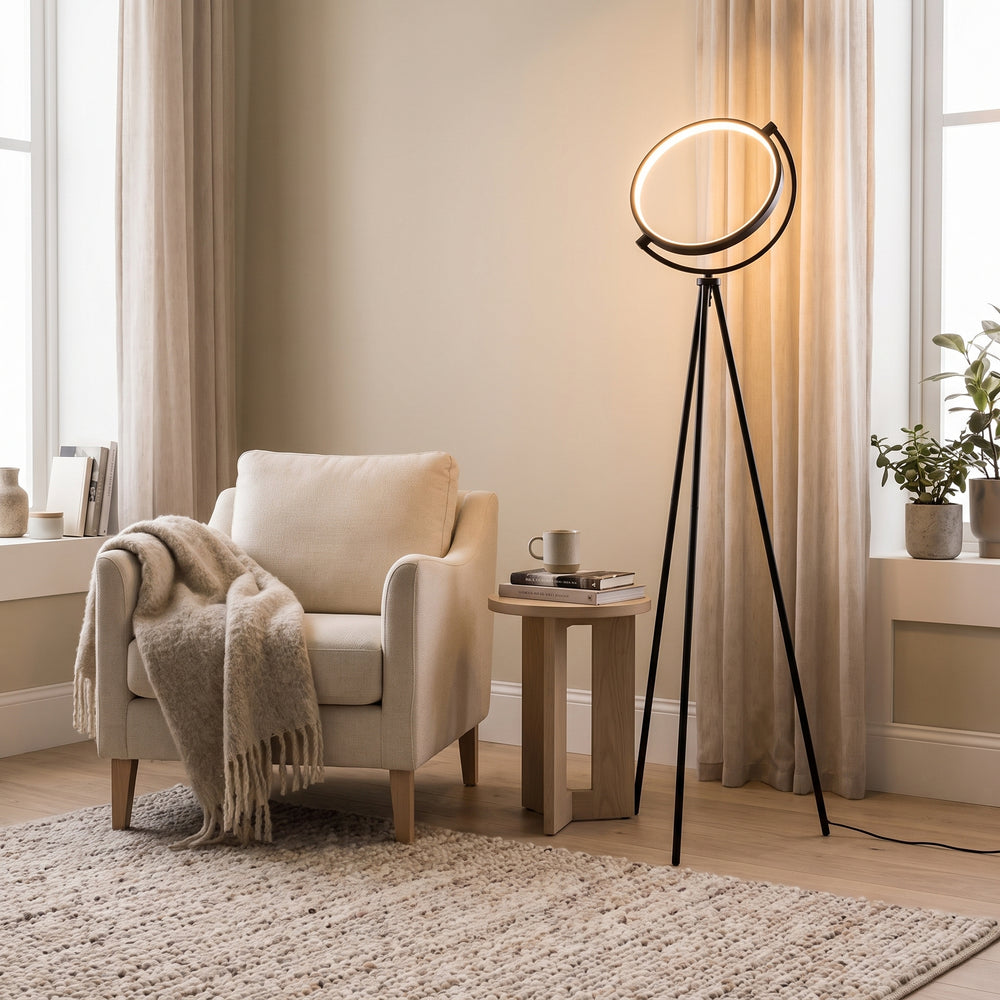 Halo vloerlamp