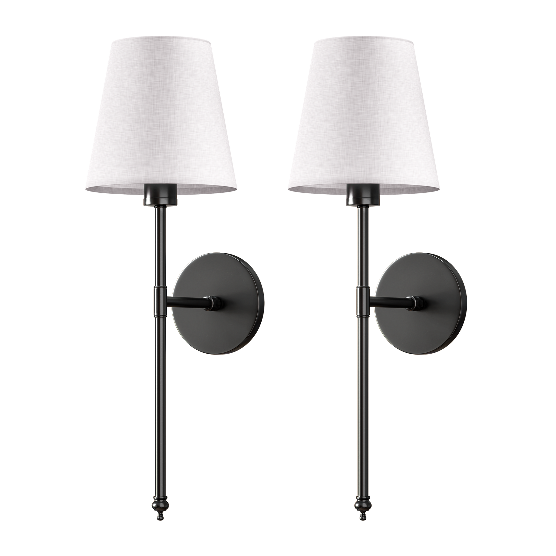 Draadloze wandlampen – set van 2
