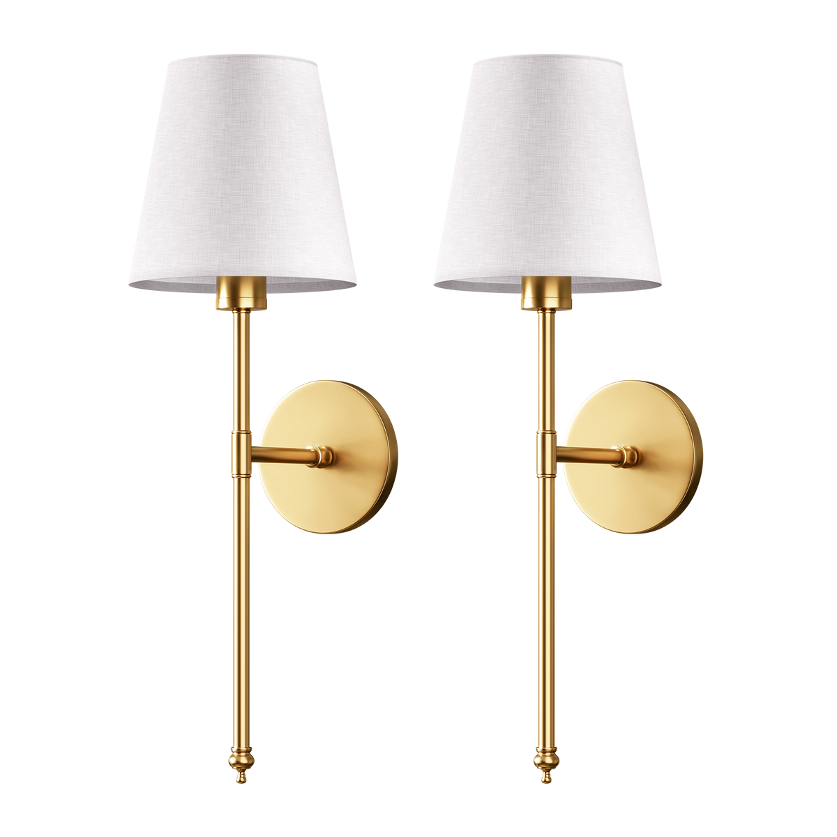 Draadloze wandlampen – set van 2