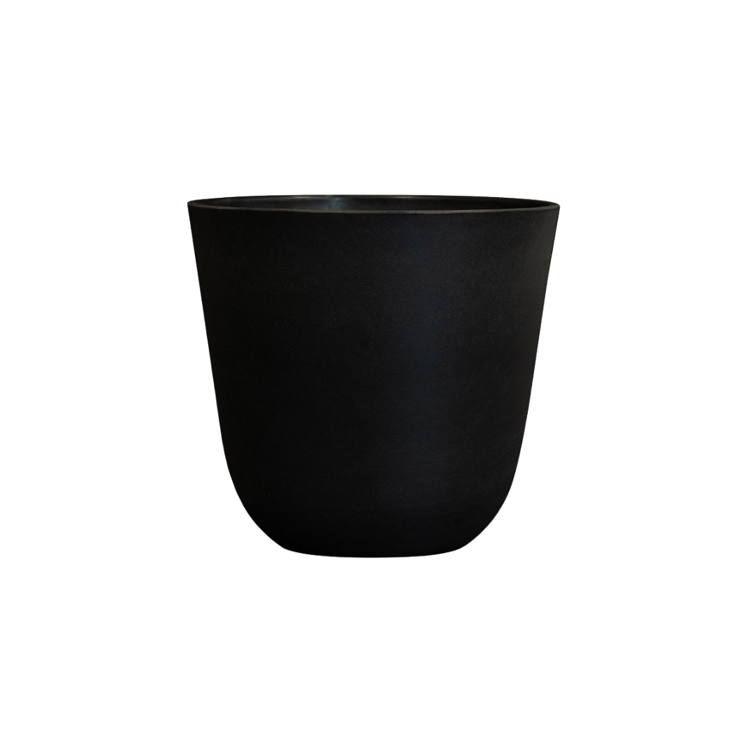 Bloempot Palermo 35x32 cm Zwart