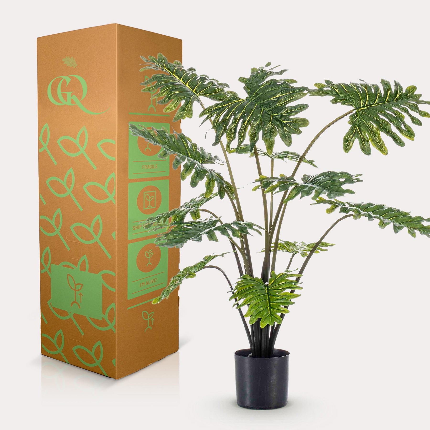 Kunstplant Philodendron 80 cm