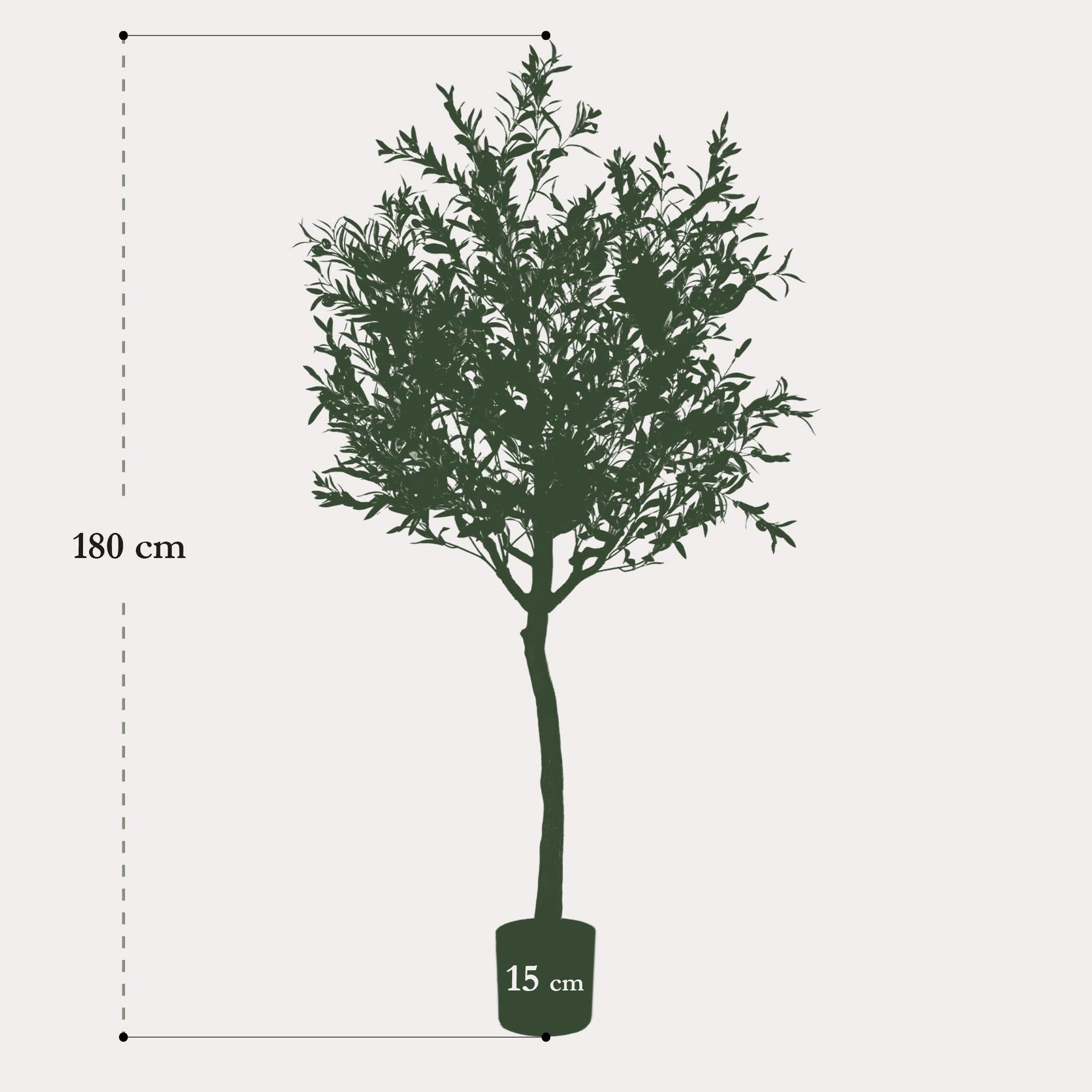 Kunst Olijfboom 180 cm