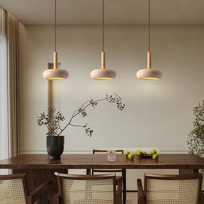 Travertijn hanglamp – 6 modellen