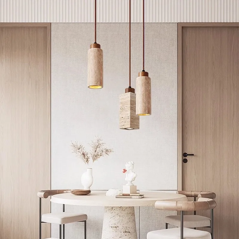 Travertijn hanglamp – 6 modellen