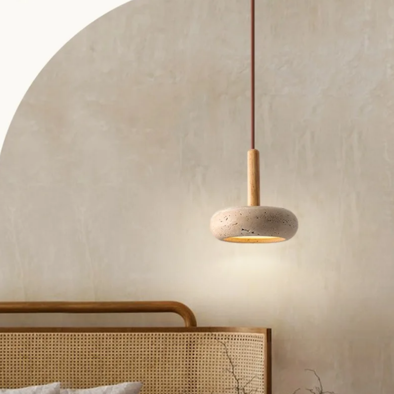 Travertijn hanglamp – 6 modellen