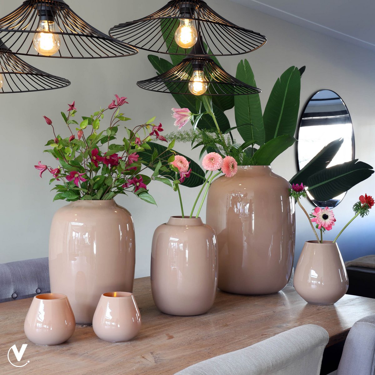 vaas artic sand - glas- diverse maten